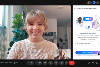 Google Meet'e Gerçek Zamanlı Konuşma Çeviri Özelliği