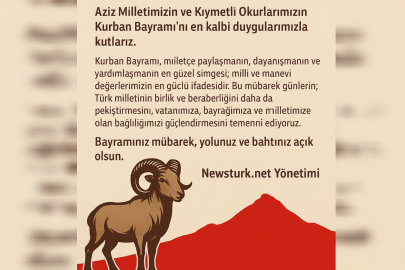 KURBAN BAYRAMINIZ KUTLU OLSUN