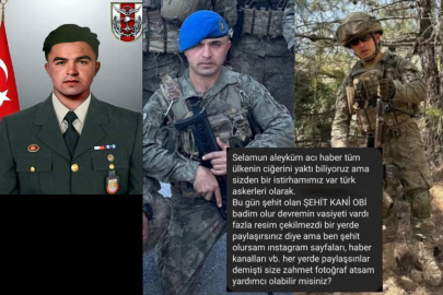 Şehidin vasiyeti : “Fotoğraflarım her yerde paylaşılsın”