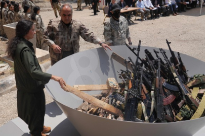 Terörsüz Türkiye süreci kapsamında PKK silah bırakıyor