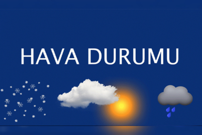 Bugün  Türkiye'de hava durumu nasıl olacak?