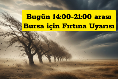 Bursa fırtına uyarısı: Ulaşım ve çatılara dikkat