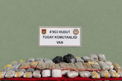 Van hudut hattında 51 kilo uyuşturucu ele geçirildi