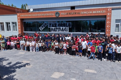 Kayseri Büyükşehir yaz okullarından görkemli final