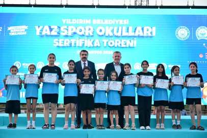 Bursa Yıldırım'da 16 branşta 36 bin 818 çocuğa spor imkanı